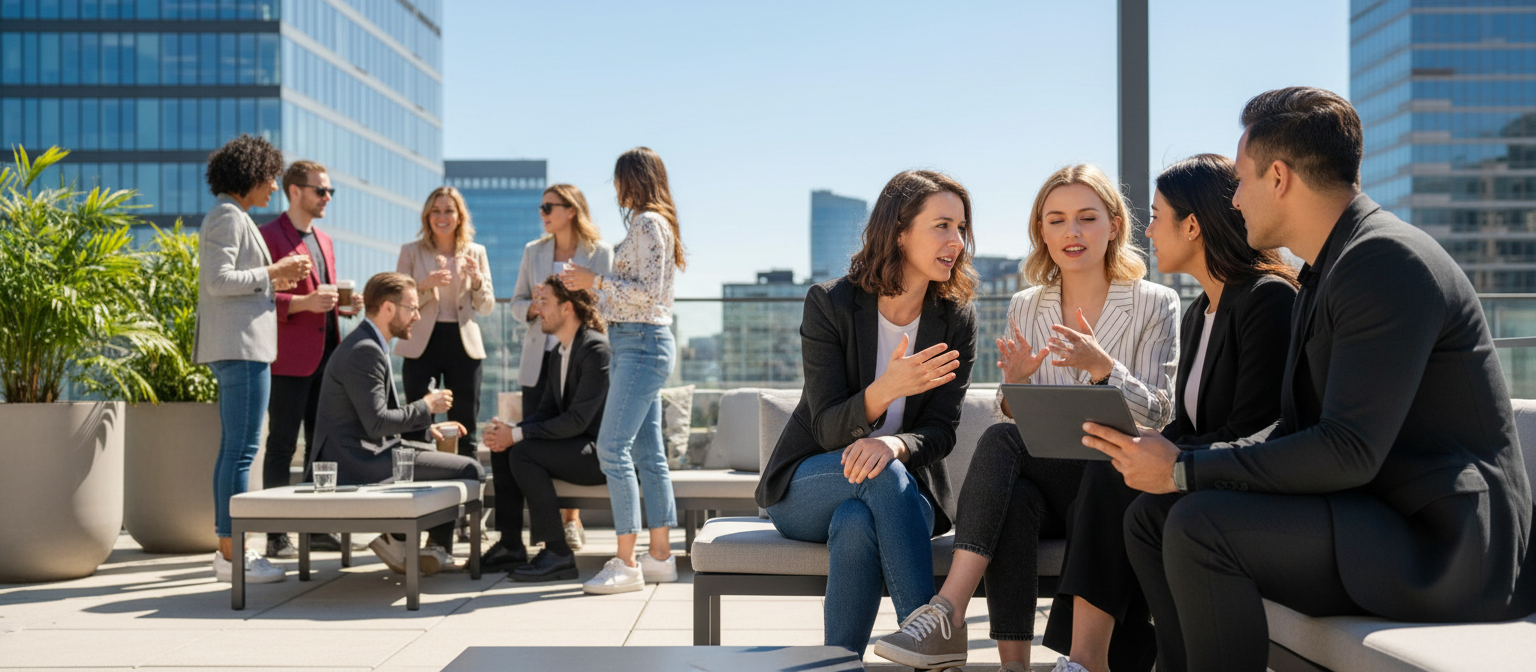 ProphetVision team working on data analytics solutions